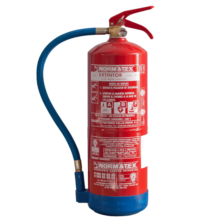 Normatex ingeniería contra incendios extintores de agua